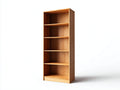 Bibliothèque - Bois - 82x32x178 cm - Bois clair - Style naturel